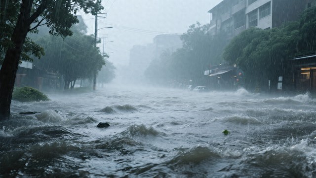 出行提示_暴雨預(yù)警信號_強(qiáng)降雨天氣安全出行